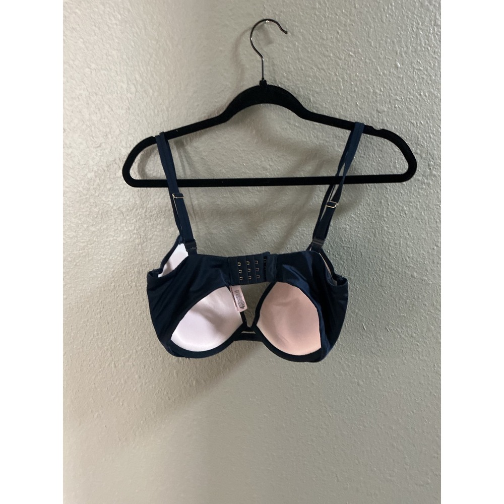 Victoria's Secret Very Sexy Push-Up Bra Navy Blue 34DDD 327854-QG2 - Picture 2 of 7
